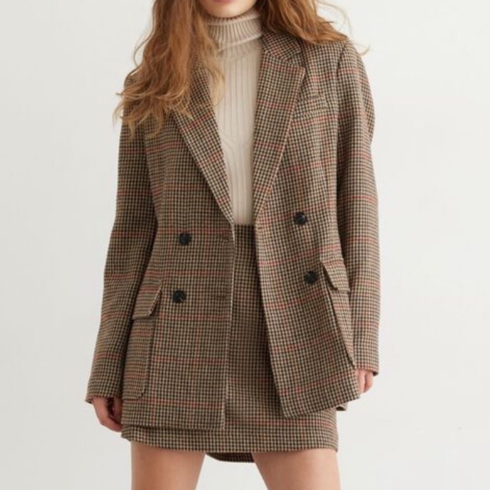 Dynamite Double Breasted Blazer